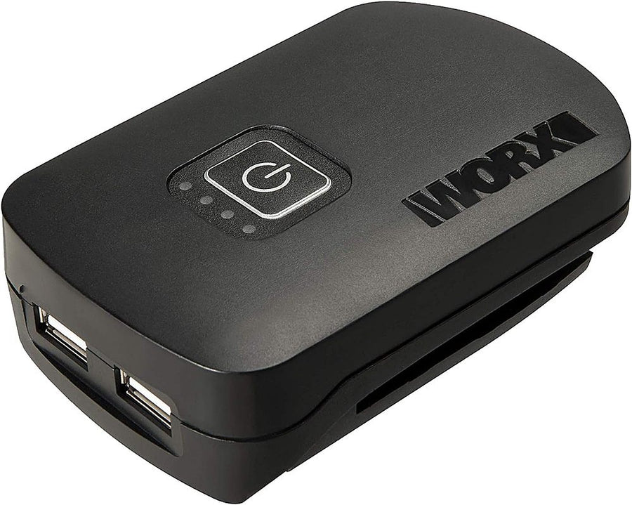 20V USB Charger Adapter for Worx Battery - Black_0