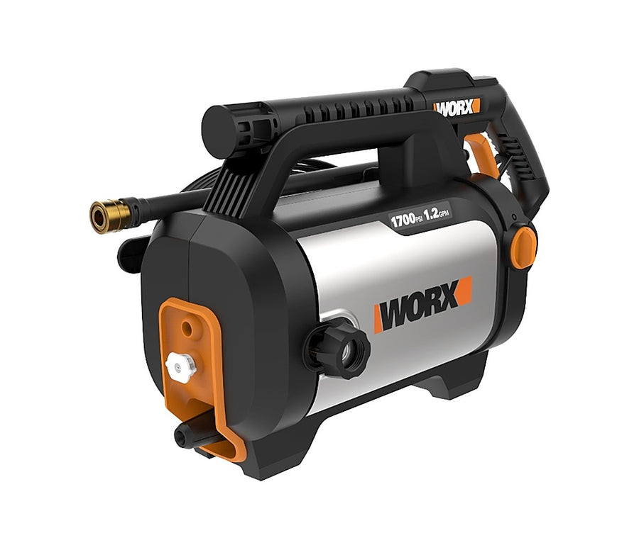 WORX - WG602 Electric Pressure Washer up to 1700 PSI at 1.2 GPM - Black_0