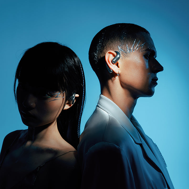 Oladance - OWS Pro Wearable Stereo True Wireless Open Ear Headphones - Luminous Titanium_4