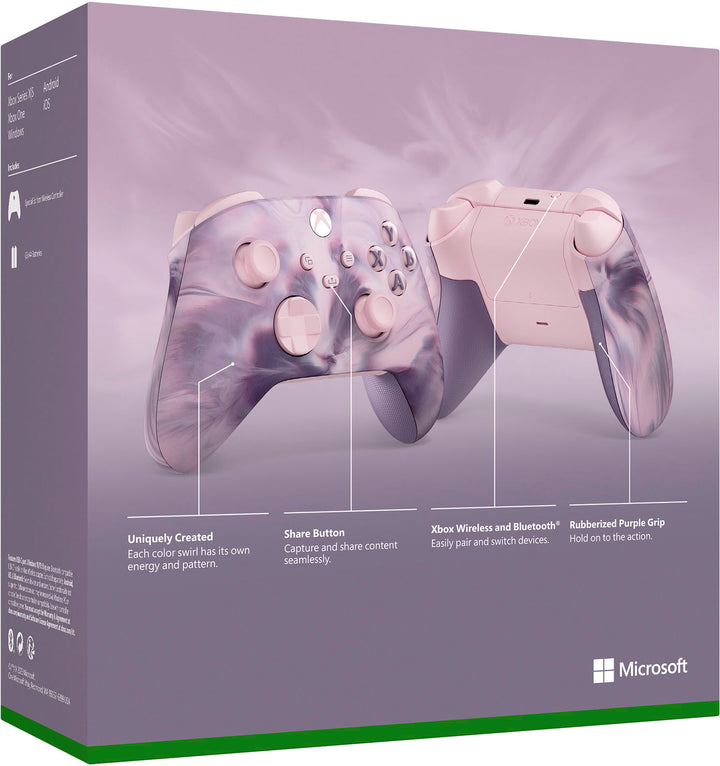 Microsoft - Xbox Wireless Controller for Xbox Series X, Xbox Series S, Xbox One, Windows Devices - Dream Vapor_3