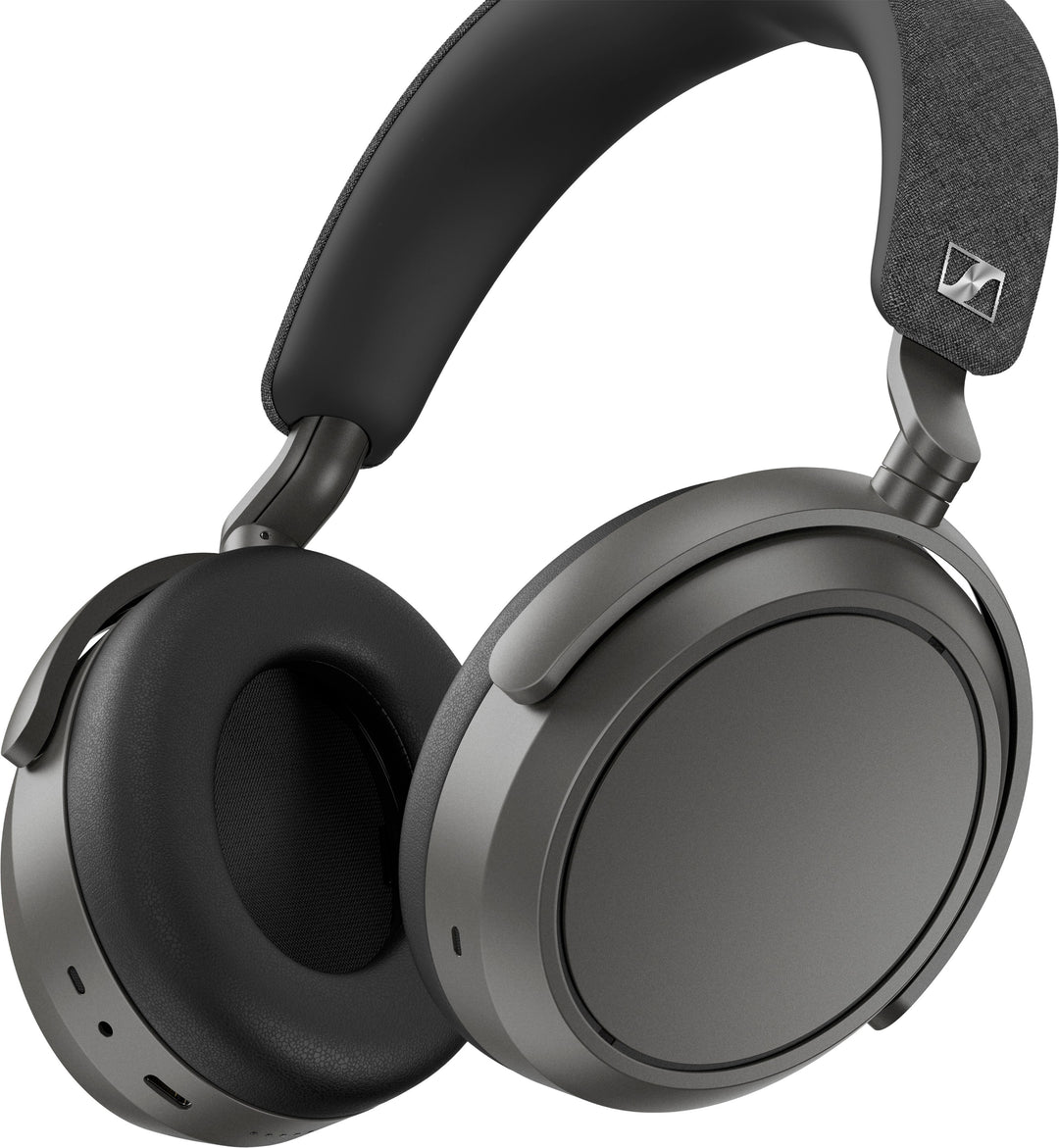 Sennheiser - Momentum 4 Wireless Adaptive Noise-Canceling Over-The-Ear Headphones - Graphite_6