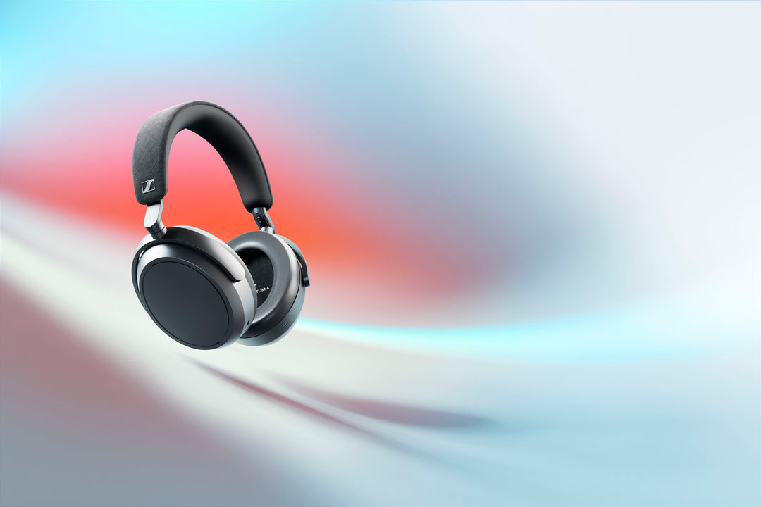 Sennheiser - Momentum 4 Wireless Adaptive Noise-Canceling Over-The-Ear Headphones - Graphite_5