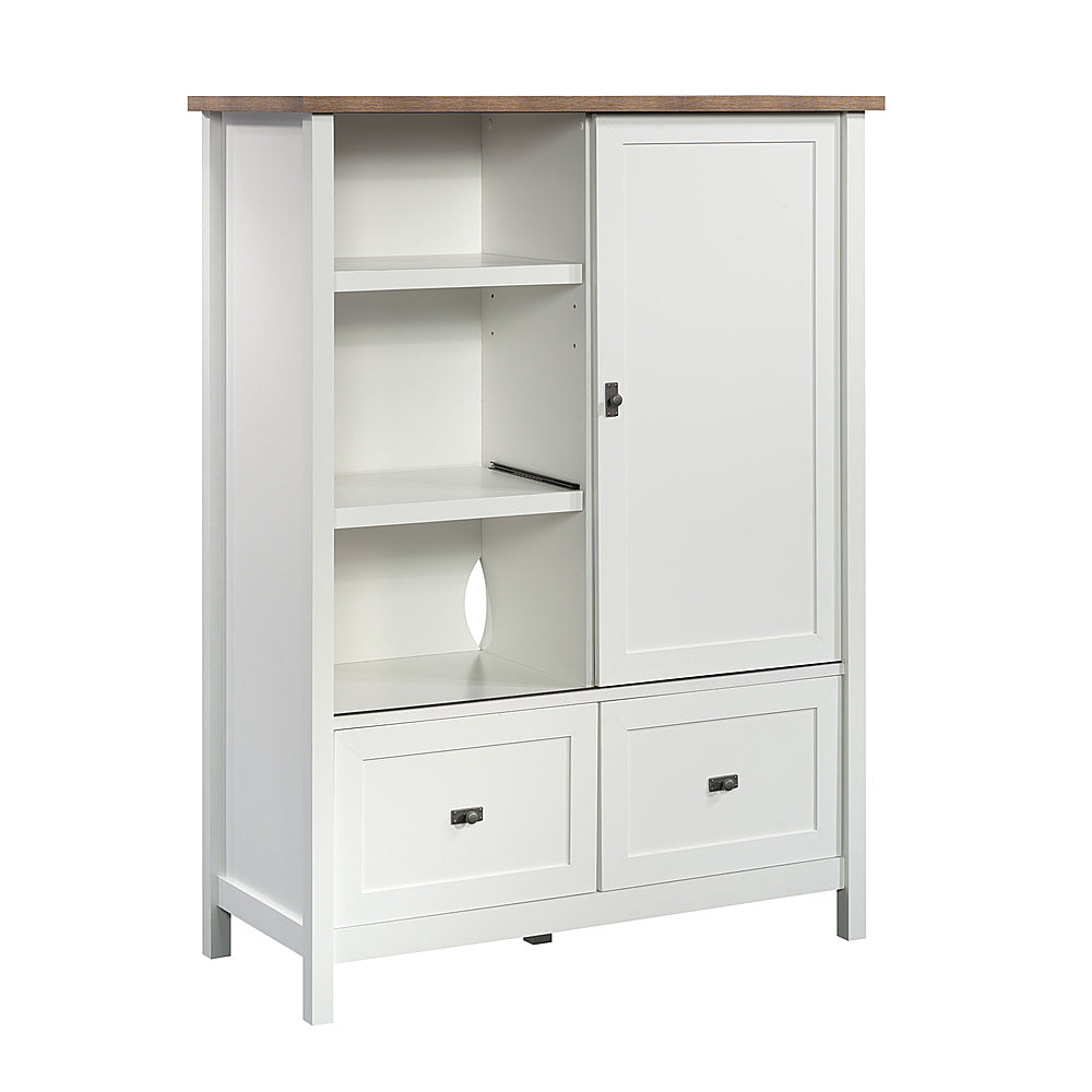 Sauder - Storage Cabinet with File Drawers - White_1