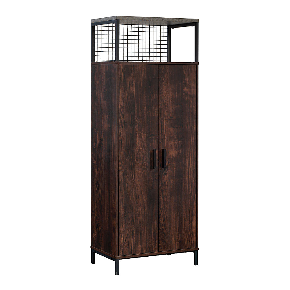 Sauder - 2-Door Storage Cabinet in Rich Walnut - Rich Walnut™_1
