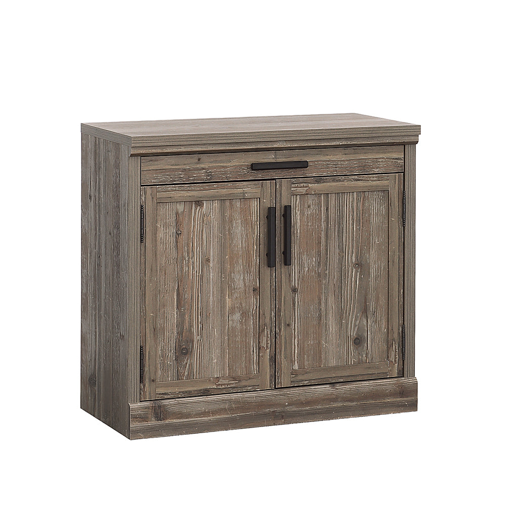 Sauder - 2-Door Storage Cabinet in Pebble Pine - Pebble Pine®_1