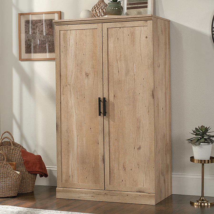 Sauder - 2-Door Storage Cabinet in Prime Oak - Prime Oak®_0