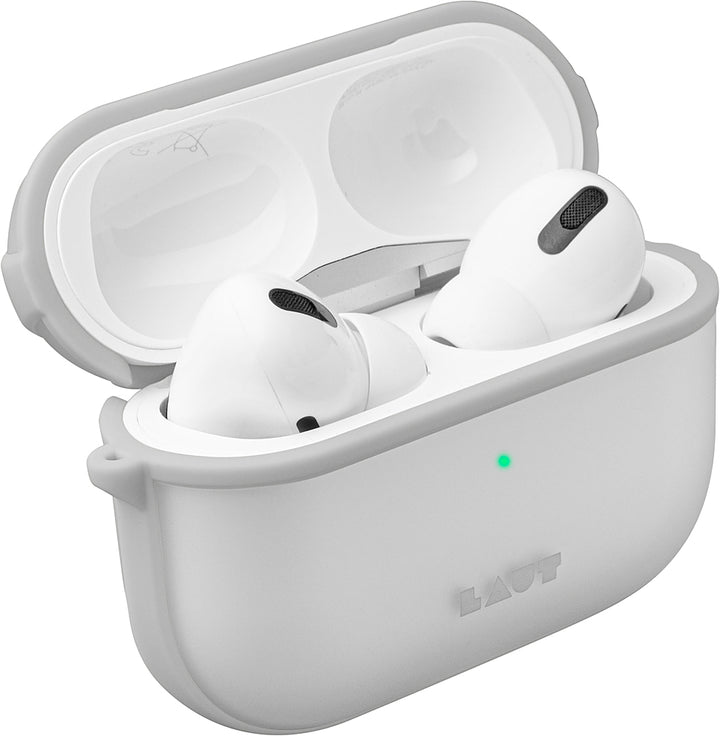 LAUT - Huex Protect Case for Apple AirPods Pro (1st & 2nd Generation) - Frost_4