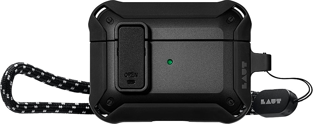 LAUT - Zentry Case for Apple AirPods Pro (1st & 2nd Generation) - Black_5