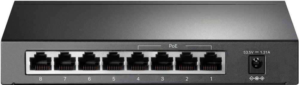 TP-Link - 8-Port Gigabit Desktop PoE+ Switch - Black_1