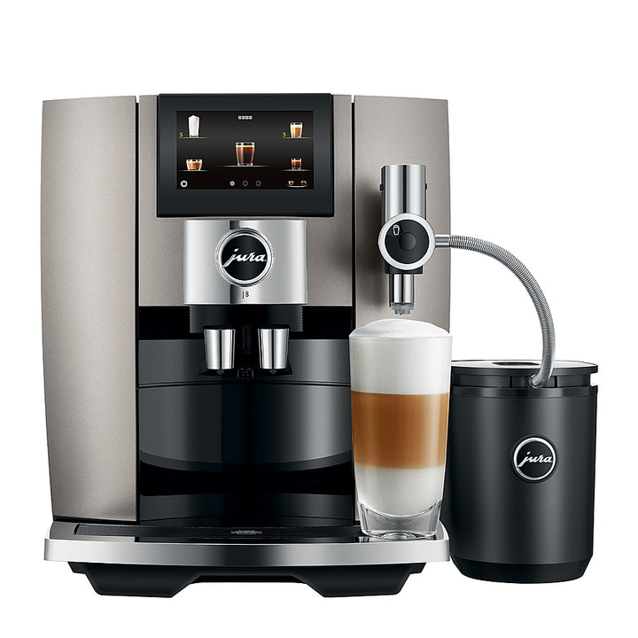 Jura - J8 Automatic Coffee Machine - Midnight Silver_3