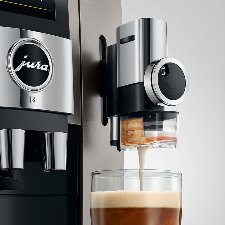Jura - J8 Automatic Coffee Machine - Midnight Silver_5