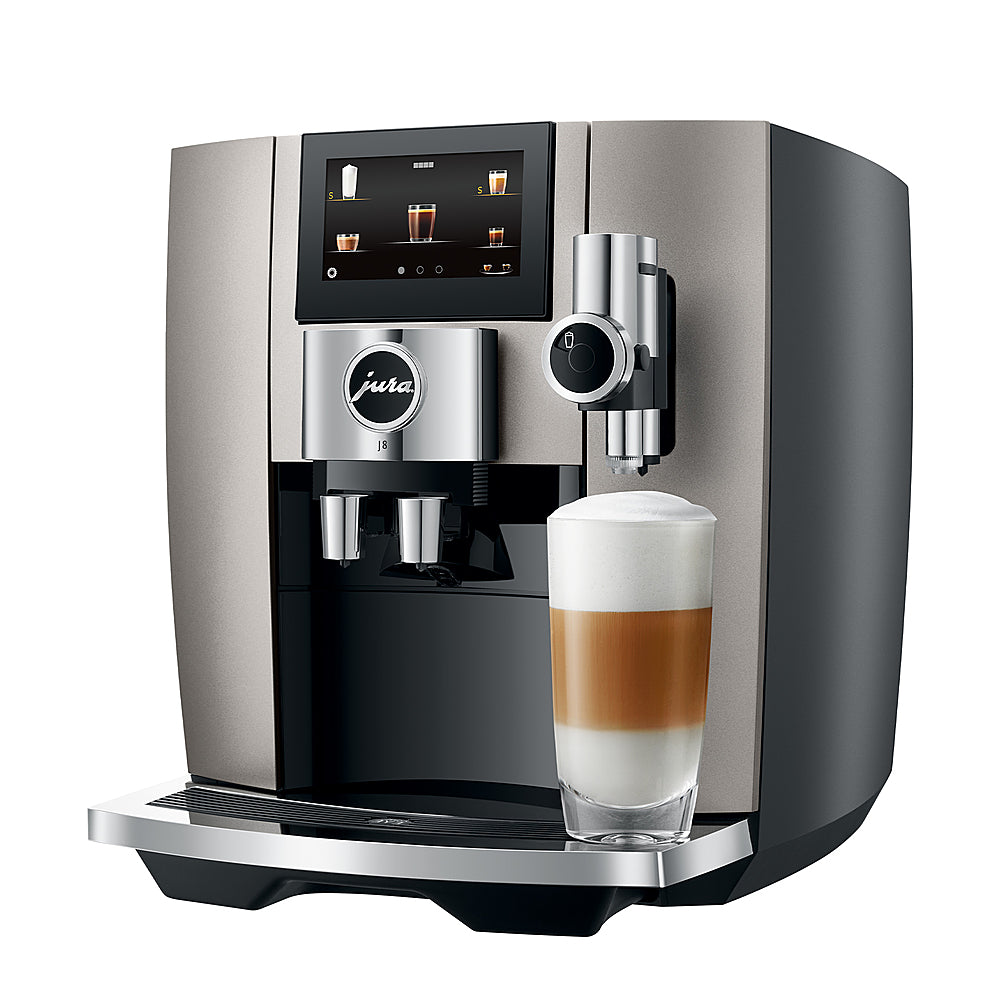Jura - J8 Automatic Coffee Machine - Midnight Silver_6