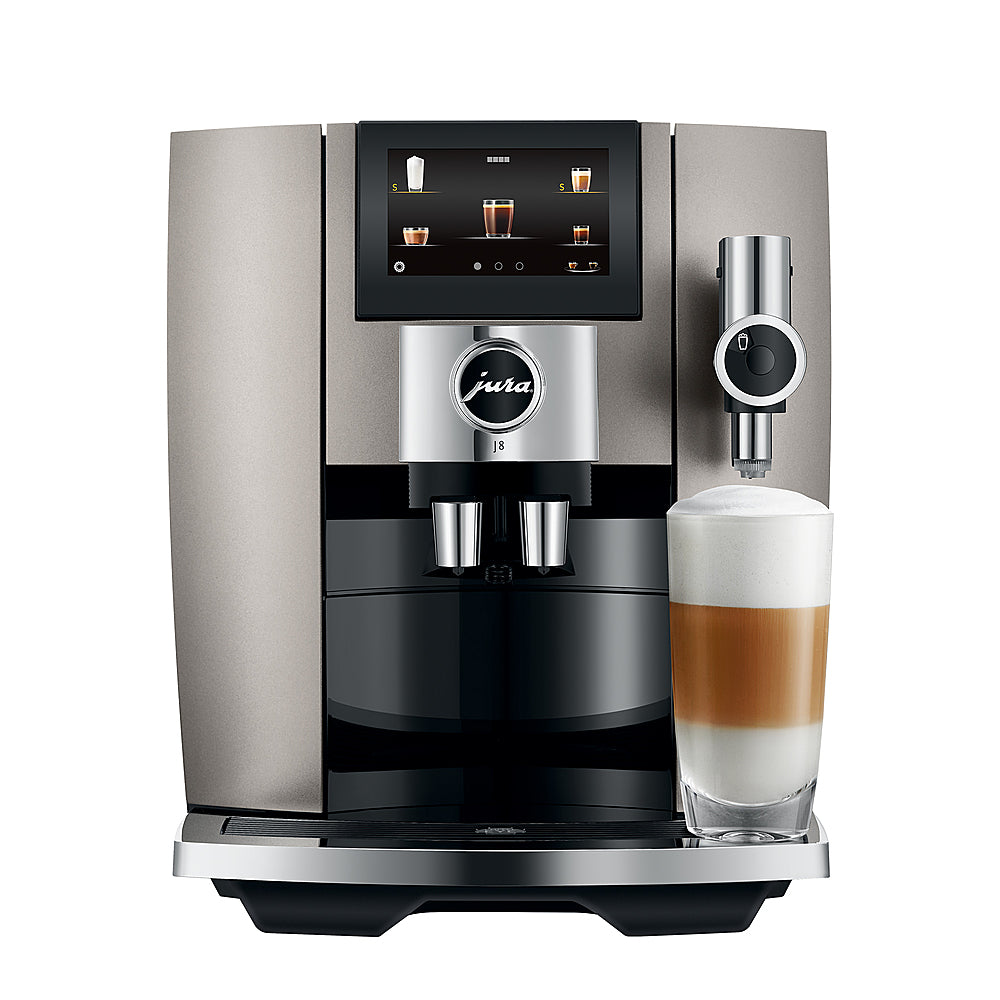 Jura - J8 Automatic Coffee Machine - Midnight Silver_8