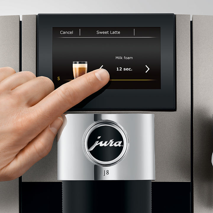 Jura - J8 Automatic Coffee Machine - Midnight Silver_2