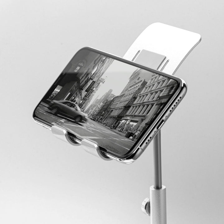 LAUT - Free Stand - Universal Phone Mount - Silver_8