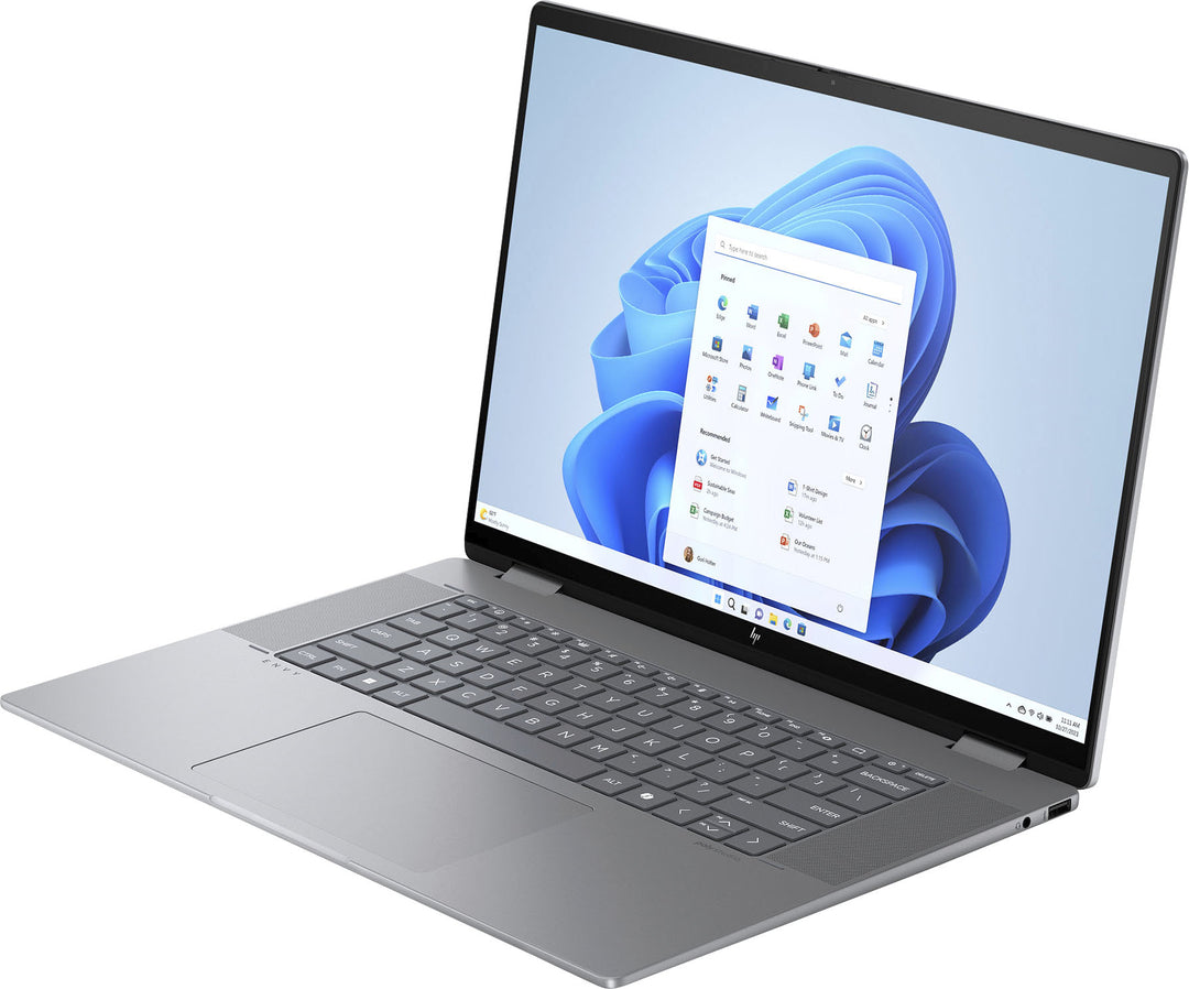 HP - Envy 2-in-1 16" Wide Ultra XGA Touch-Screen Laptop - AMD Ryzen 5 - 8GB Memory - 512GB SSD - Meteor Silver_9