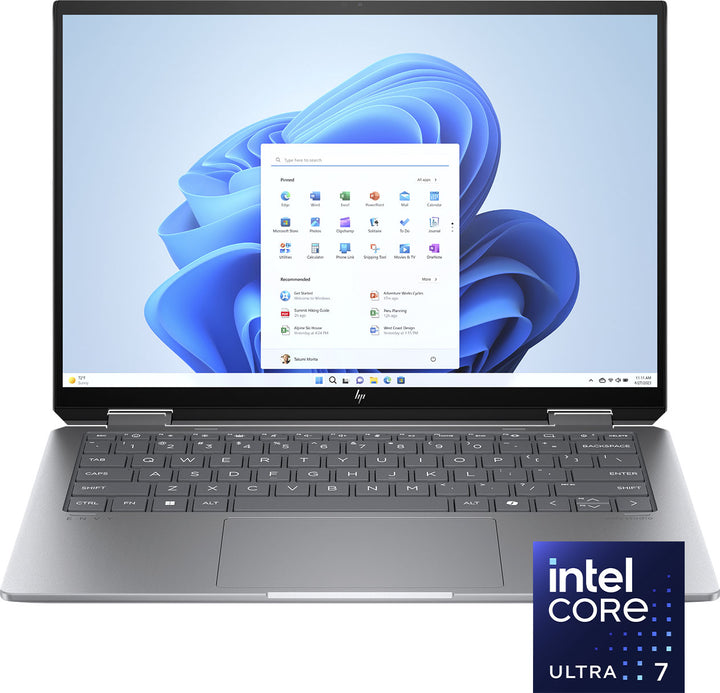 HP - Envy 2-in-1 14" Wide Ultra XGA Touch-Screen Laptop - Intel Core Ultra 7 - 16GB Memory - 1TB SSD - Meteor Silver_10