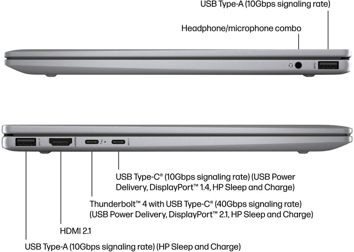 HP - Envy 2-in-1 14" Wide Ultra XGA Touch-Screen Laptop - Intel Core Ultra 7 - 16GB Memory - 1TB SSD - Meteor Silver_3