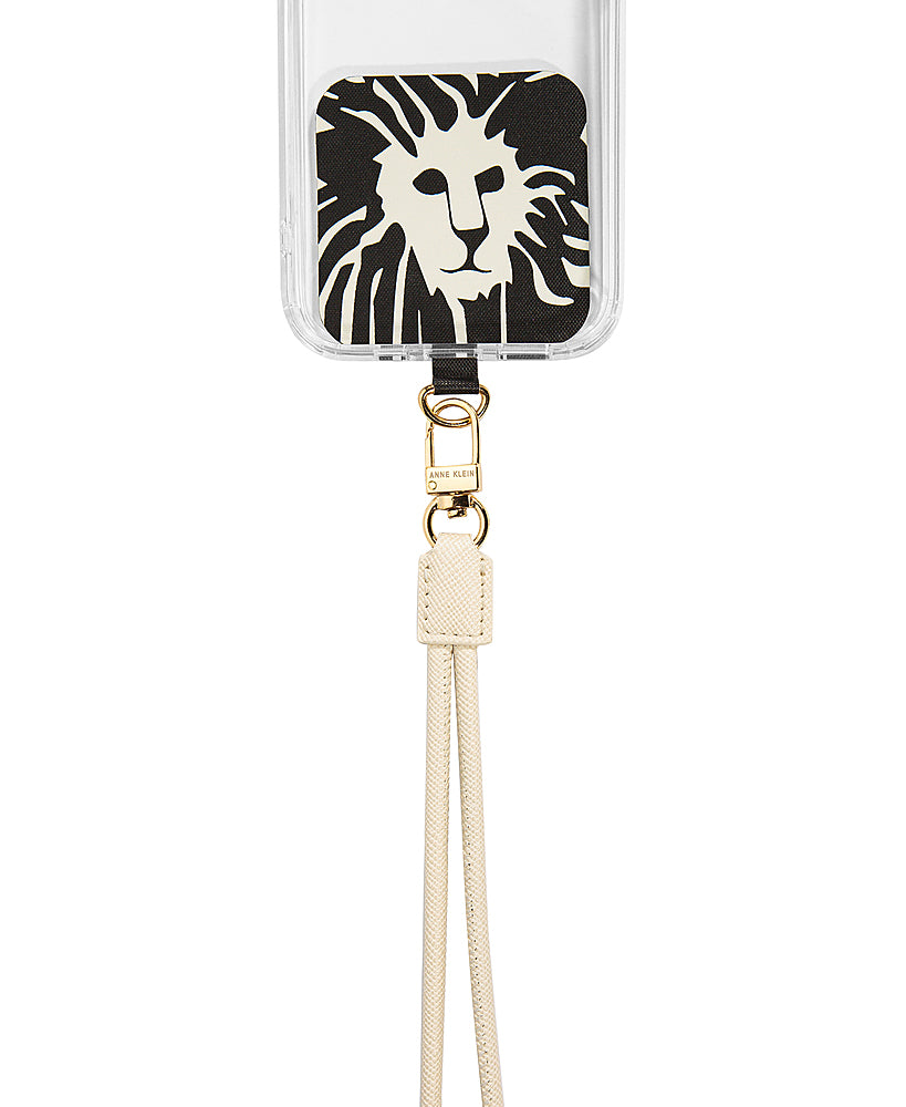 WITHit - Anne Klein - Vegan Leather Crossbody Cord for Apple iPhones - Ivory_1