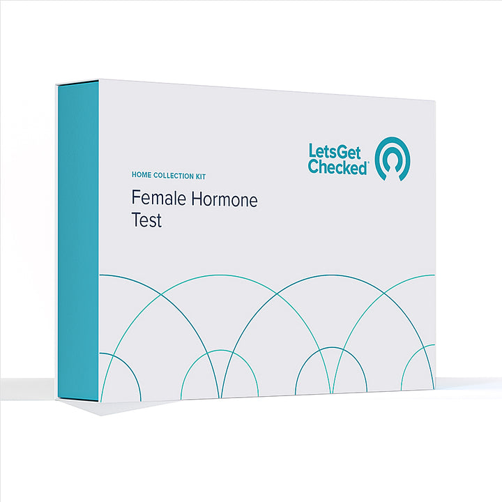 At-Home Female Hormone Test by LetsGetChecked | For Follicle Stimulating Hormone, Luteinizing Hormone, Prolactin & more - white box_0