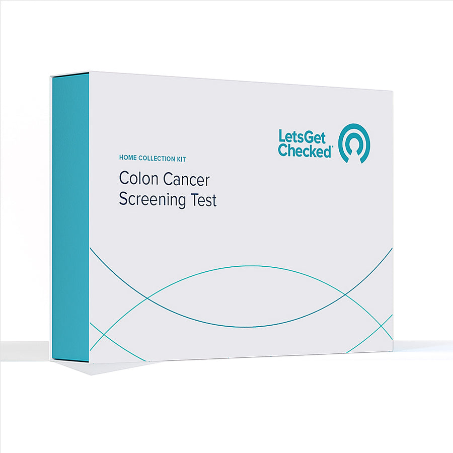 At-Home Colon Cancer Screening Test by LetsGetChecked | CLIA Certified Labs | Online Results in 2-5 Days - white box_0