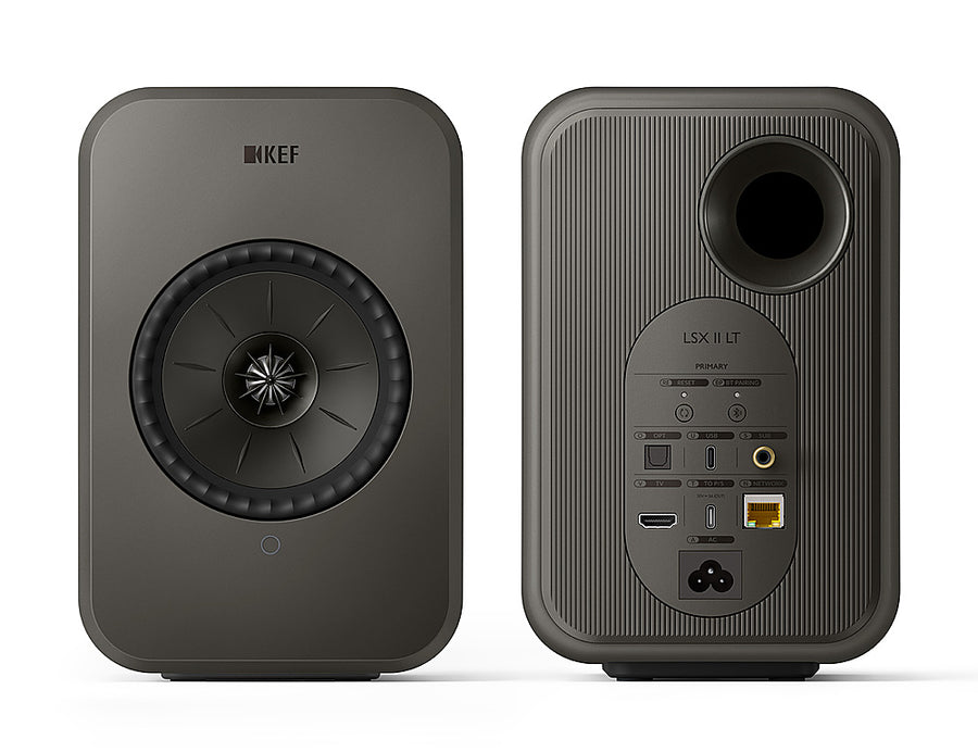 KEF - LSXII LT Wireless Speakers - Graphite Grey_0