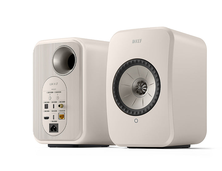 KEF - LSXII LT Wireless Speakers - Stone White_6
