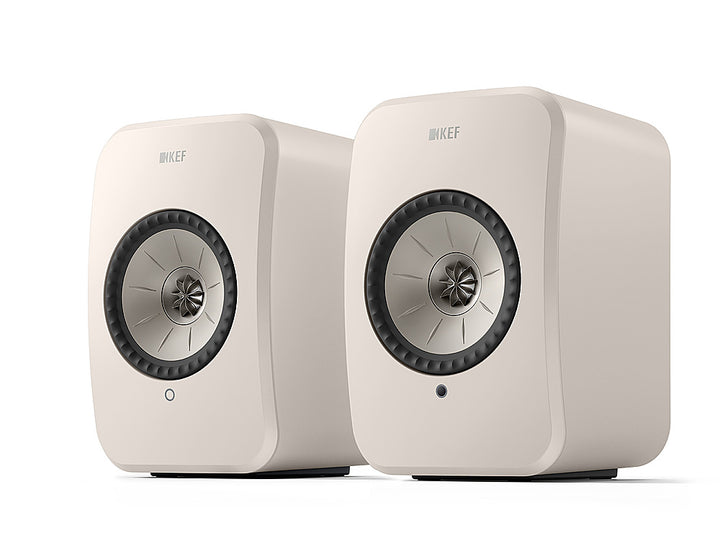 KEF - LSXII LT Wireless Speakers - Stone White_2
