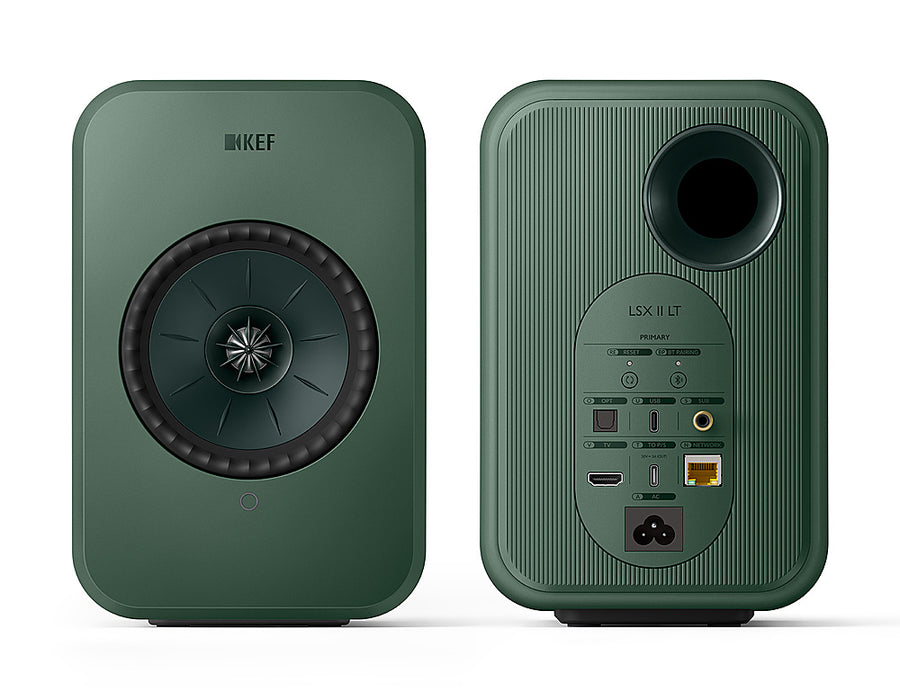 KEF - LSXII LT Wireless Speakers - Sage Green_0