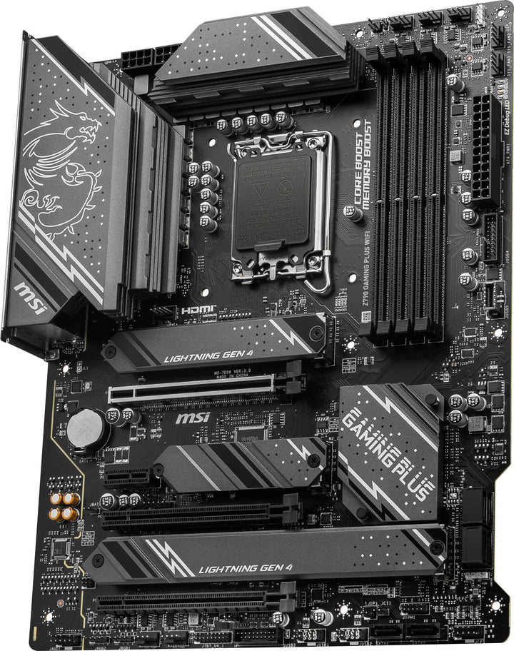 MSI - Z790 GAMING PLUS WIFI (Socket 1700) USB 3.2 Intel Motherboard - Black_1