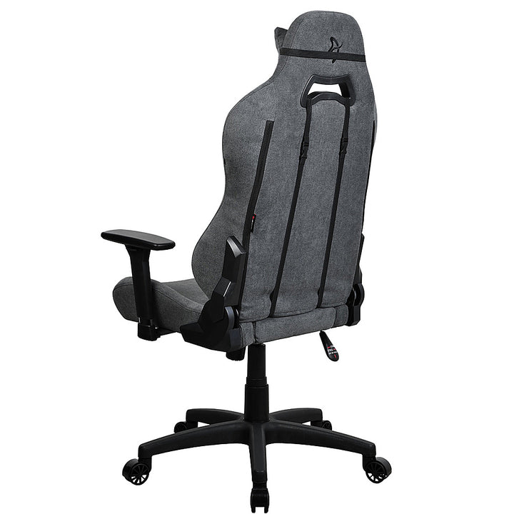 Arozzi - Torretta Soft Fabric Gaming Chair - Ash_6