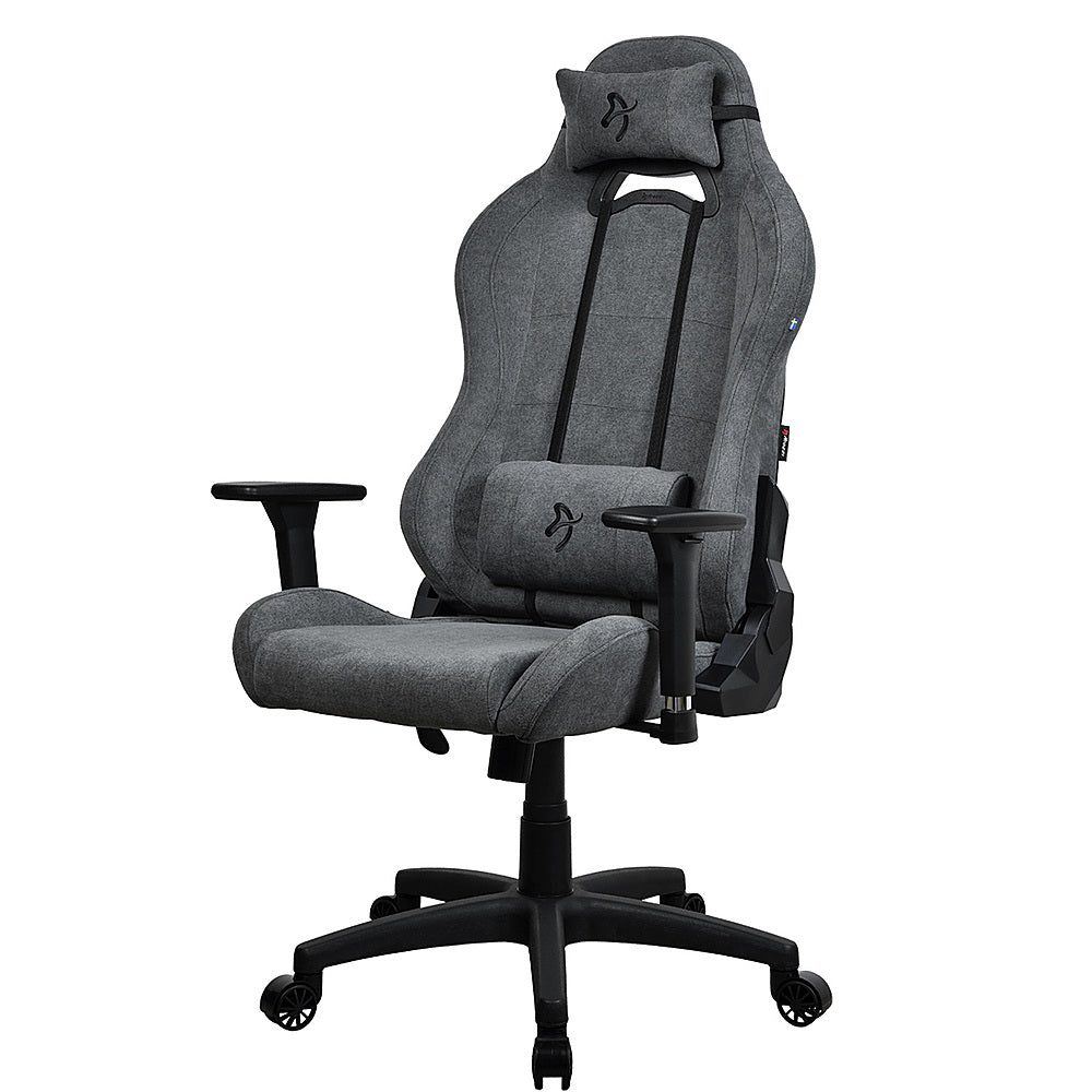 Arozzi - Torretta Soft Fabric Gaming Chair - Ash_2