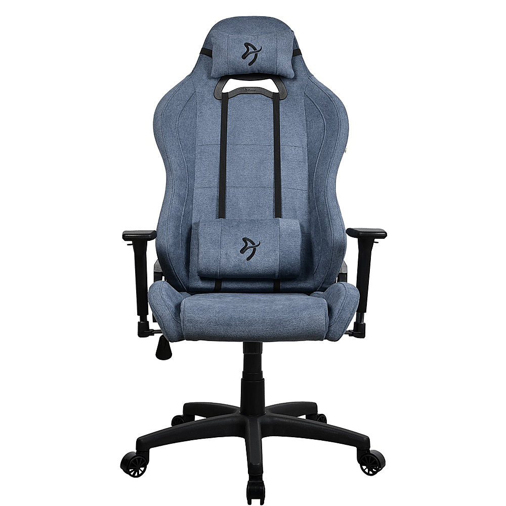 Arozzi - Torretta Soft Fabric Gaming Chair - Blue_1
