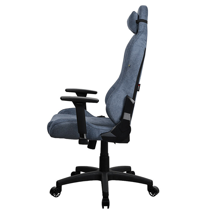 Arozzi - Torretta Soft Fabric Gaming Chair - Blue_7