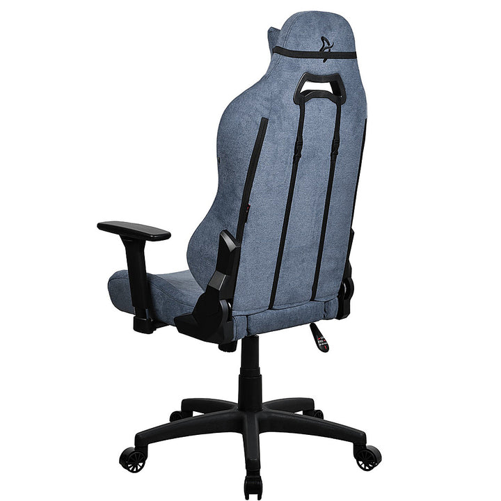 Arozzi - Torretta Soft Fabric Gaming Chair - Blue_6