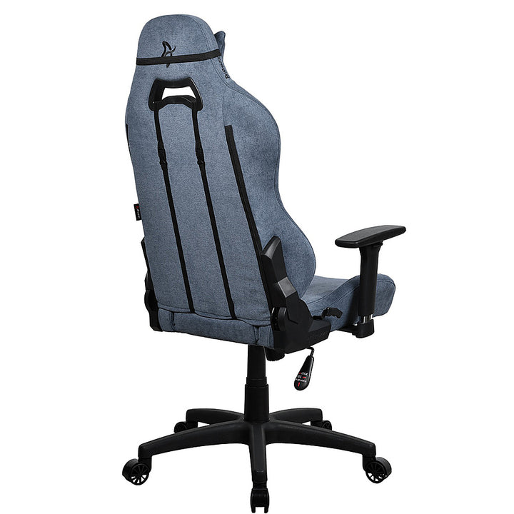 Arozzi - Torretta Soft Fabric Gaming Chair - Blue_5