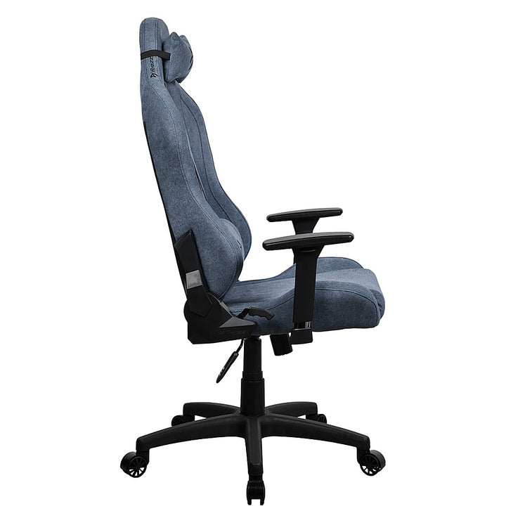 Arozzi - Torretta Soft Fabric Gaming Chair - Blue_3