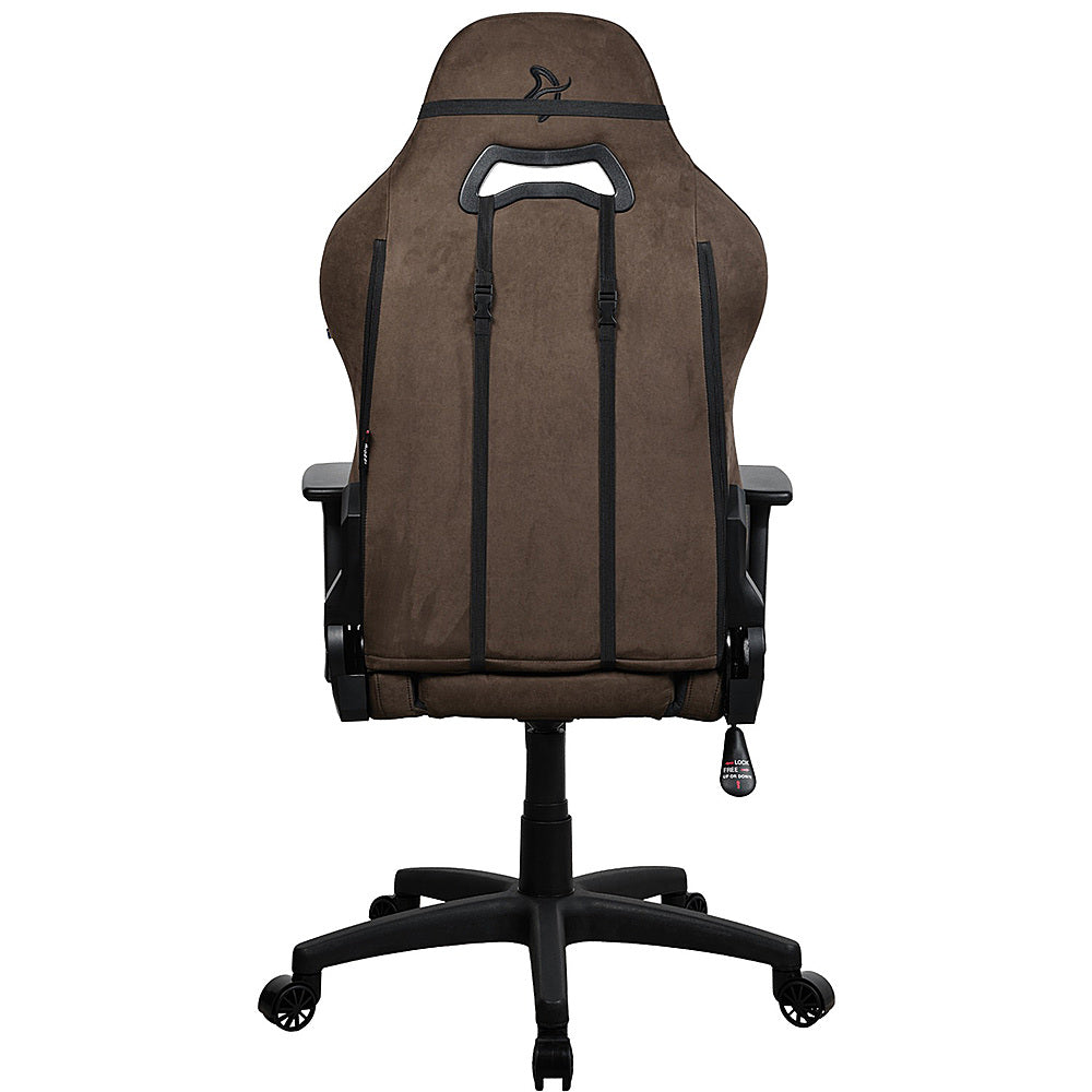 Arozzi - Torretta Supersoft Upholstery Fabric Gaming Chair - Brown_5