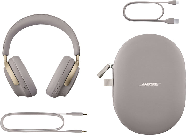 Bose - QuietComfort Ultra Wireless Noise Cancelling Over-the-Ear Headphones - Sandstone_2