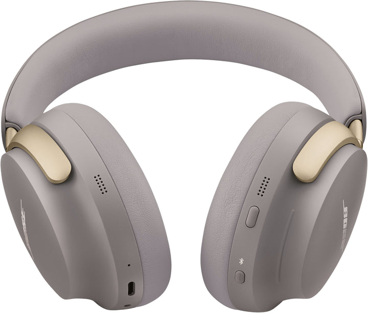 Bose - QuietComfort Ultra Wireless Noise Cancelling Over-the-Ear Headphones - Sandstone_5