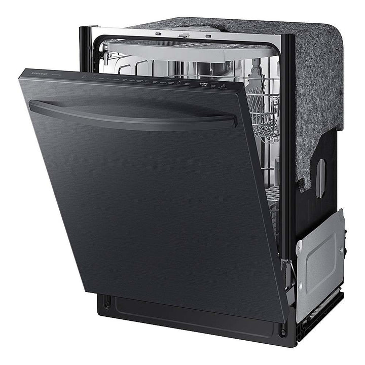 Samsung - 24” Top Control Smart Built-In Stainless Steel Tub Dishwasher with 3rd Rack, StormWash, 46 dBA - Fingerprint Resistant Matte Black Steel_7