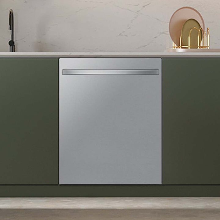 Samsung - 24” Top Control Smart Built-In Stainless Steel Tub Dishwasher with 3rd Rack, StormWash, 46 dBA - Stainless Steel_9