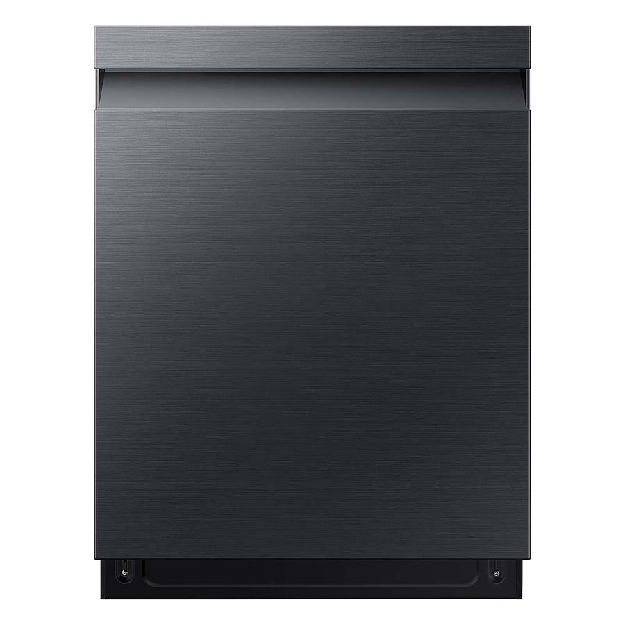 Samsung - 24” Top Control Smart Built-In Stainless Steel Tub Dishwasher with 3rd Rack, StormWash, 46 dBA - Fingerprint Resistant Matte Black_0