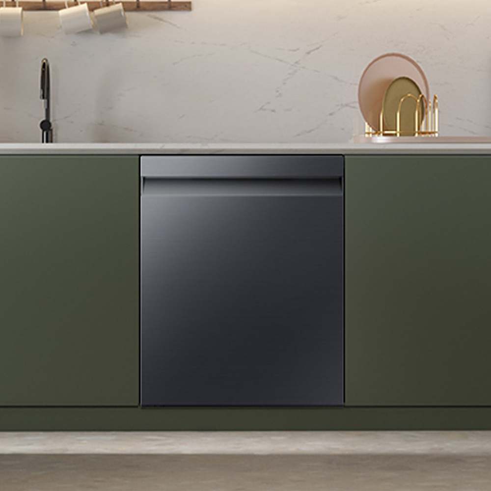 Samsung - 24” Top Control Smart Built-In Stainless Steel Tub Dishwasher with 3rd Rack, StormWash, 46 dBA - Fingerprint Resistant Matte Black_9