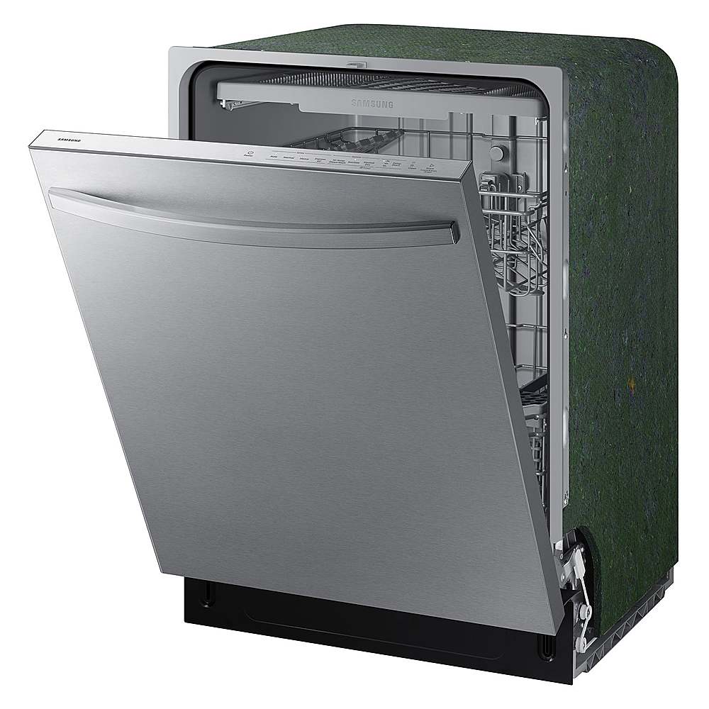 Samsung - 24” Top Control Built-In Dishwasher with 3rd Rack, Fingerprint Resistant Finish, 51 dBA - Stainless Steel_4