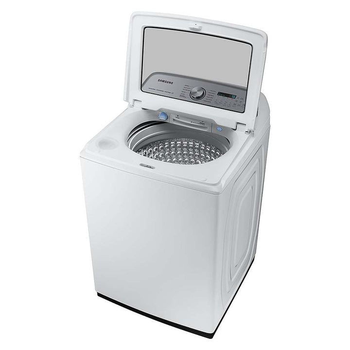 Samsung - 5.4 Cu. Ft. High-Efficiency Smart Top Load Washer with Pet Care Solution - White_9