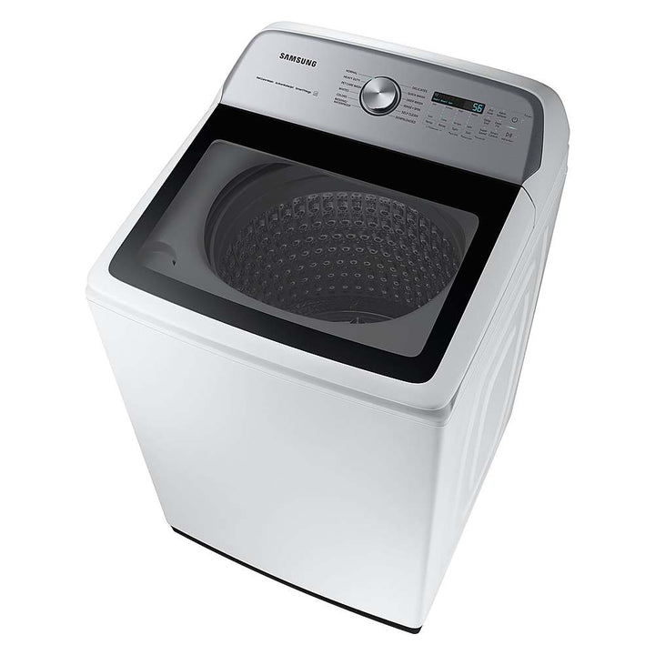 Samsung - 5.4 Cu. Ft. High-Efficiency Smart Top Load Washer with Pet Care Solution - White_8