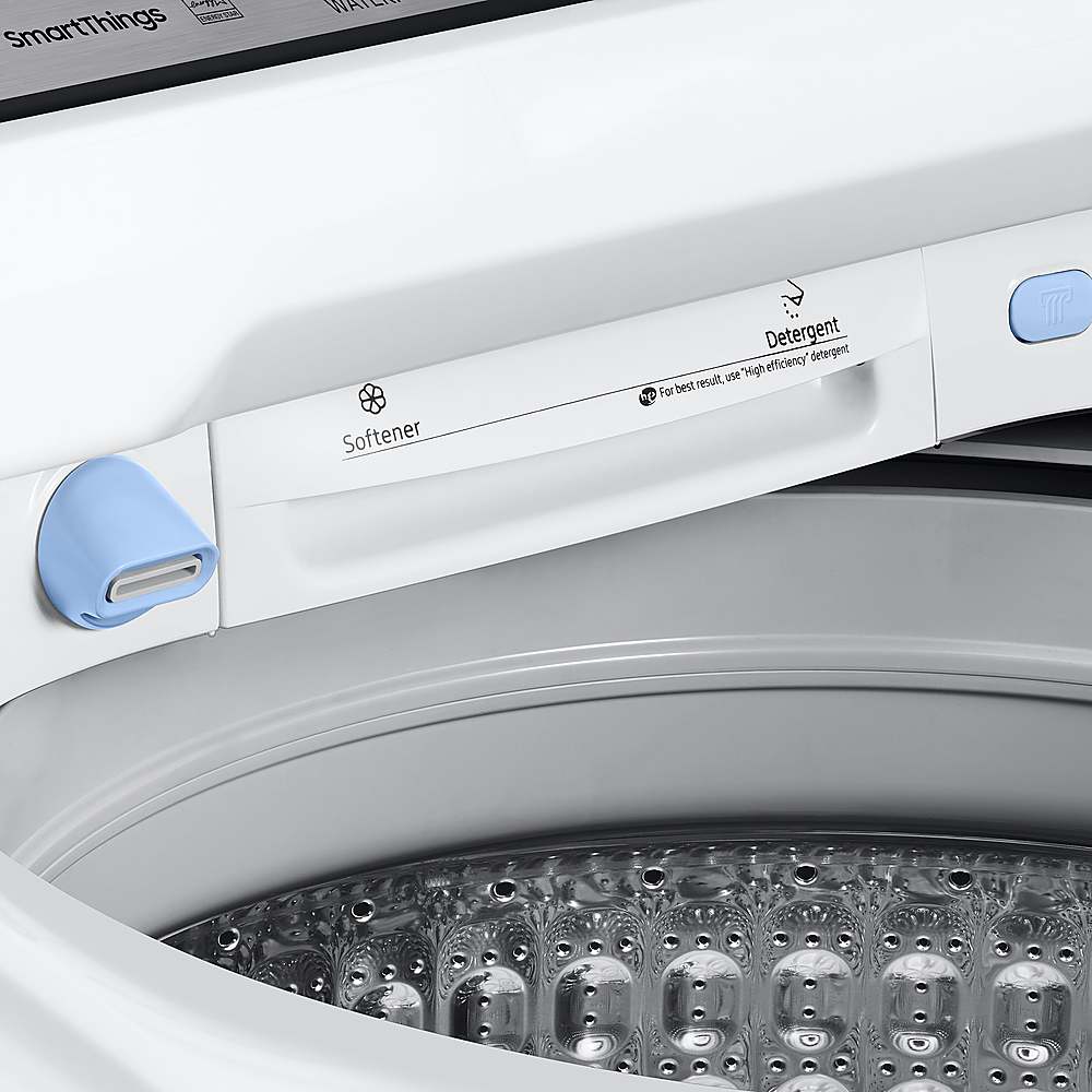 Samsung - 5.4 Cu. Ft. High-Efficiency Smart Top Load Washer with Pet Care Solution - White_5