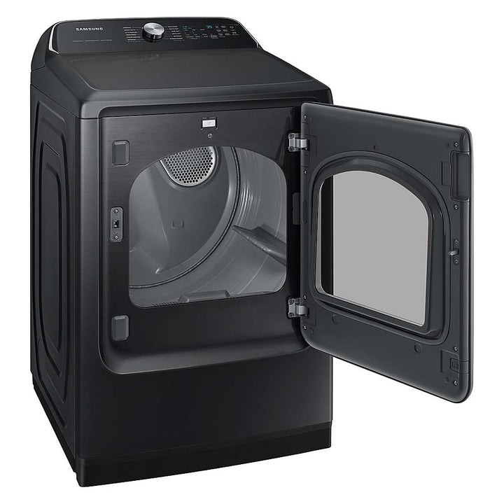 Samsung - 7.4 Cu. Ft. Smart Electric Dryer with Steam Sanitize+ - Black_6
