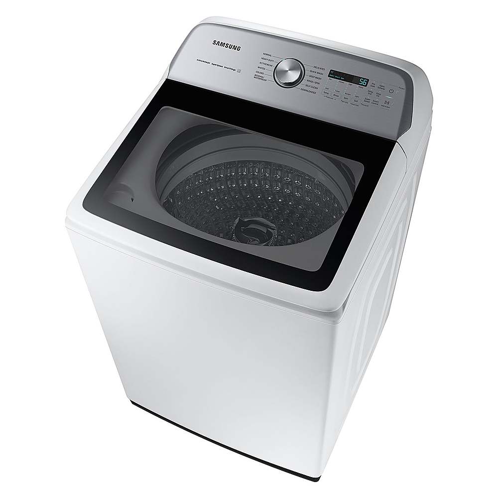 Samsung - 5.4 Cu. Ft. High-Efficiency Smart Top Load Washer with ActiveWave Agitator - White_8